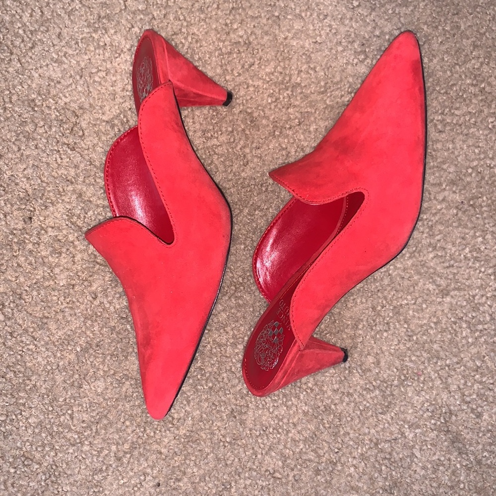 Red Suede Shoes - Picture 7 of 7
